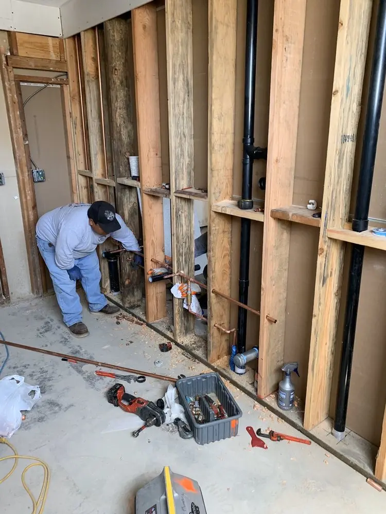 Commercial rough-in plumbing for Commercial Plumbing in McFarland